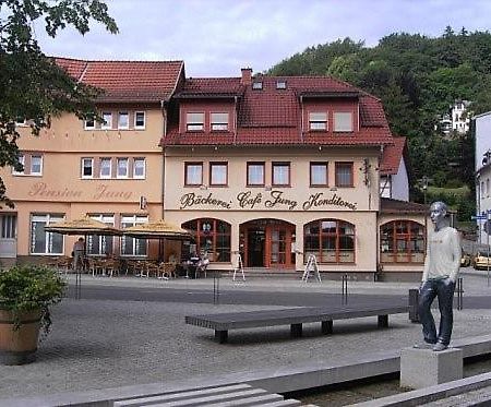 Pension Jung, Baeckerei-Konditorei & Cafe Ruhla Luaran gambar