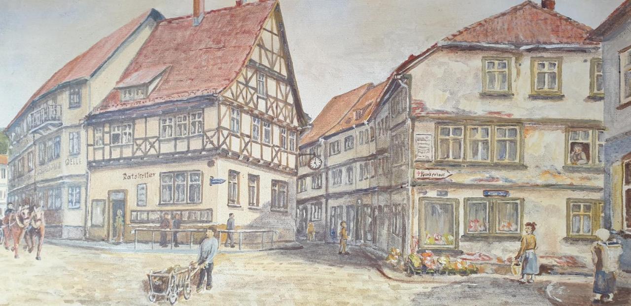 Pension Jung, Baeckerei-Konditorei & Cafe Ruhla Luaran gambar